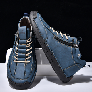Danoir Paris™ | Chaussures Homme en Nubuck Zippées