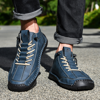 Danoir Paris™ | Chaussures Homme en Nubuck Zippées