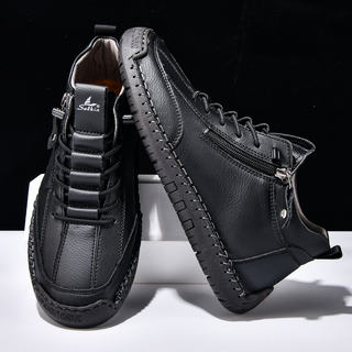 Danoir Paris™ | Chaussures Homme en Nubuck Zippées