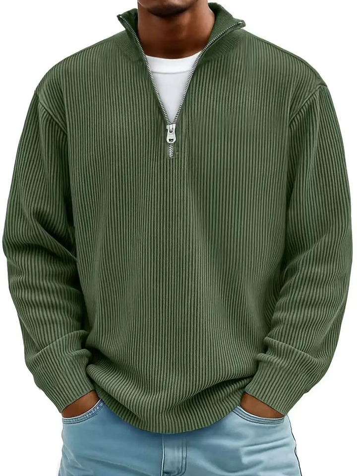Danoir Paris™ Pull Demi-Zippé Élégance Confort