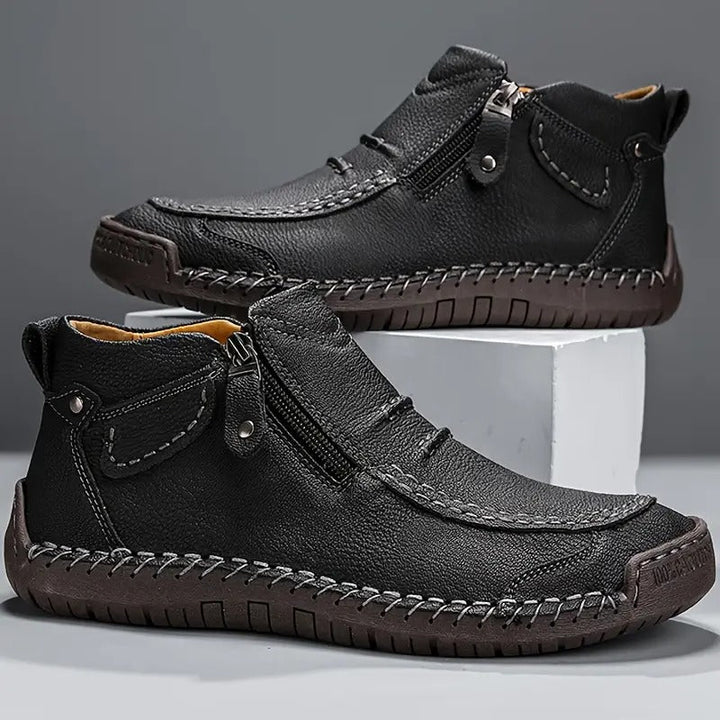 Ulrik | Chaussures Confort à Fermeture Éclair Latérale