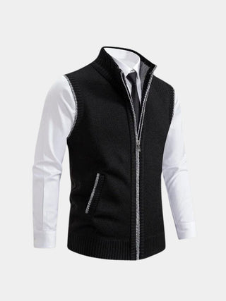 Danoir Paris™|Gilet Élégant à Fermeture Éclair Intégrale