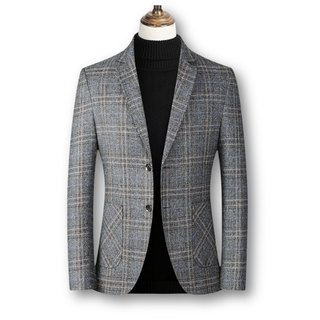 Danoir Paris™ | Blazer Élégant et Tissu Écossais