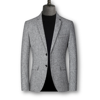 Danoir Paris™ | Blazer Élégant et Tissu Écossais
