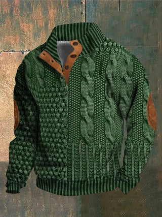 Danoir Paris™ – Pull imprimé vintage