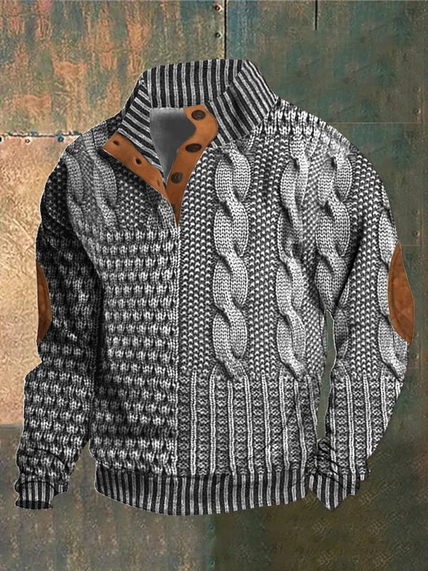 Danoir Paris™ – Pull imprimé vintage