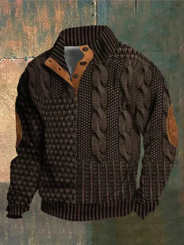 Danoir Paris™ – Pull imprimé vintage