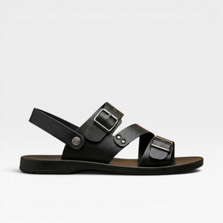 Sandales homme en cuir à lanières réglables – Style d&