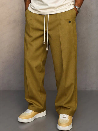 Duval Paris™ | Pantalon élégant avec cordon ajustable Didier
