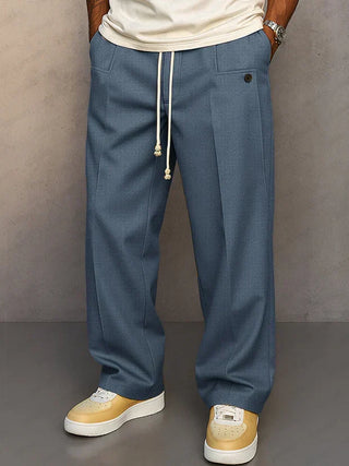 Duval Paris™ | Pantalon élégant avec cordon ajustable Didier