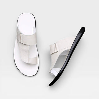 Sandales en cuir pour hommes – Semelle souple pour usage quotidien