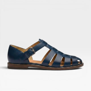 Sandales fisherman en cuir pour hommes – Style estival classique à bout fermé