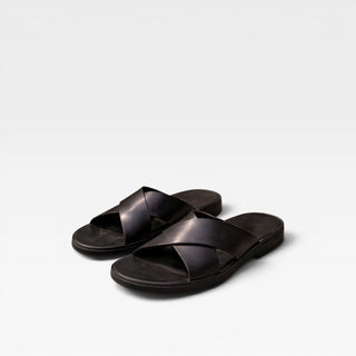 Sandales en cuir à brides croisées pour hommes – Style d&