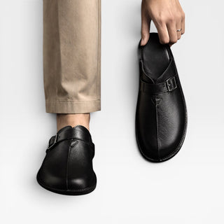Mules en cuir pour hommes – Sabots d&