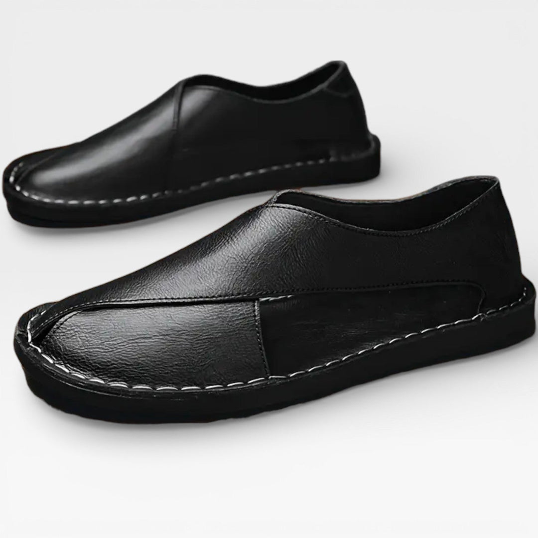 Sandales classiques en cuir pour hommes – Tenue décontractée élégante