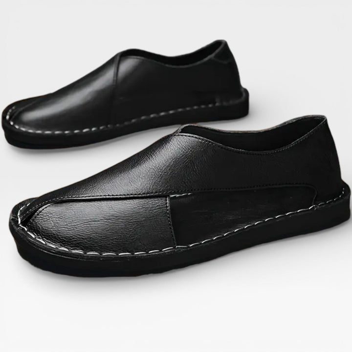 Sandales classiques en cuir pour hommes – Tenue décontractée élégante