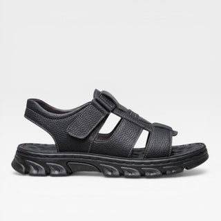 Sandales en cuir à semelle souple pour hommes pour l&