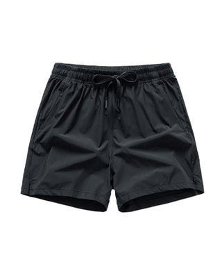 Shorts Hommes Taille Élastique Poche Séchage Rapide Ice-Soie Sport