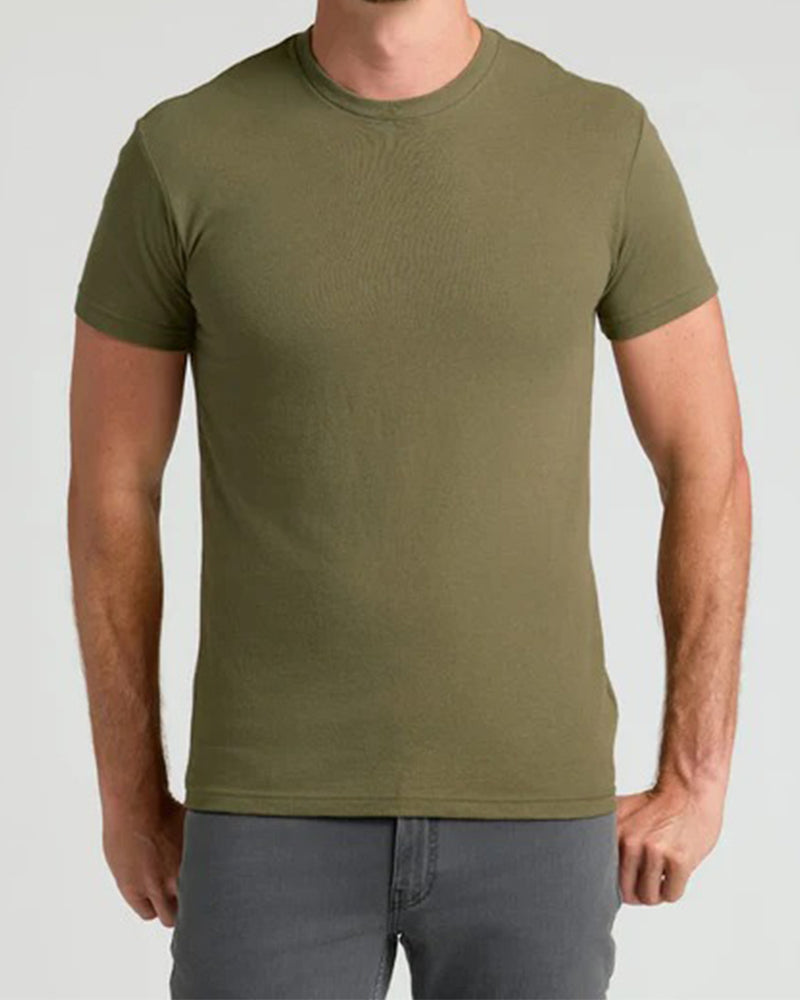 Haut Homme Uni Manches Courtes