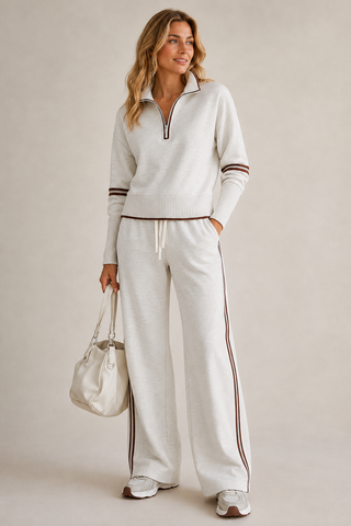 Séréna | Ensemble Pull Zippé