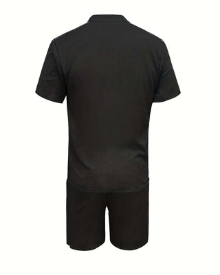 Ensemble Hommes Chemise Manches Courtes Et Short