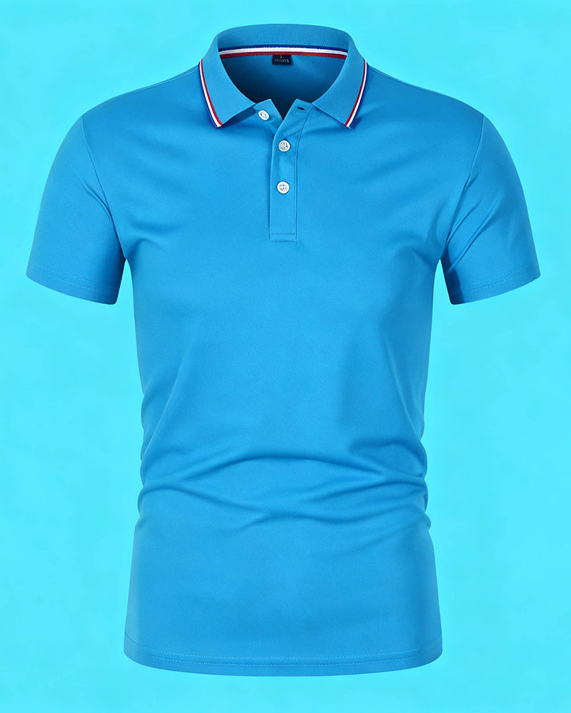 Chemise Revers Respirant Manche Courte