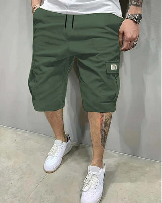 Shorts Homme Taille Mi-Haute À Cordon