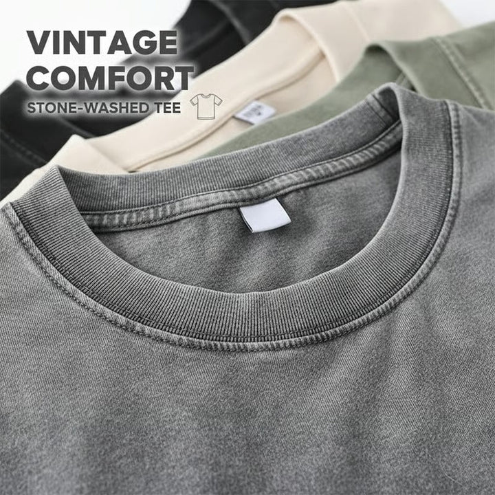 T-Shirt Homme Vintage Loose