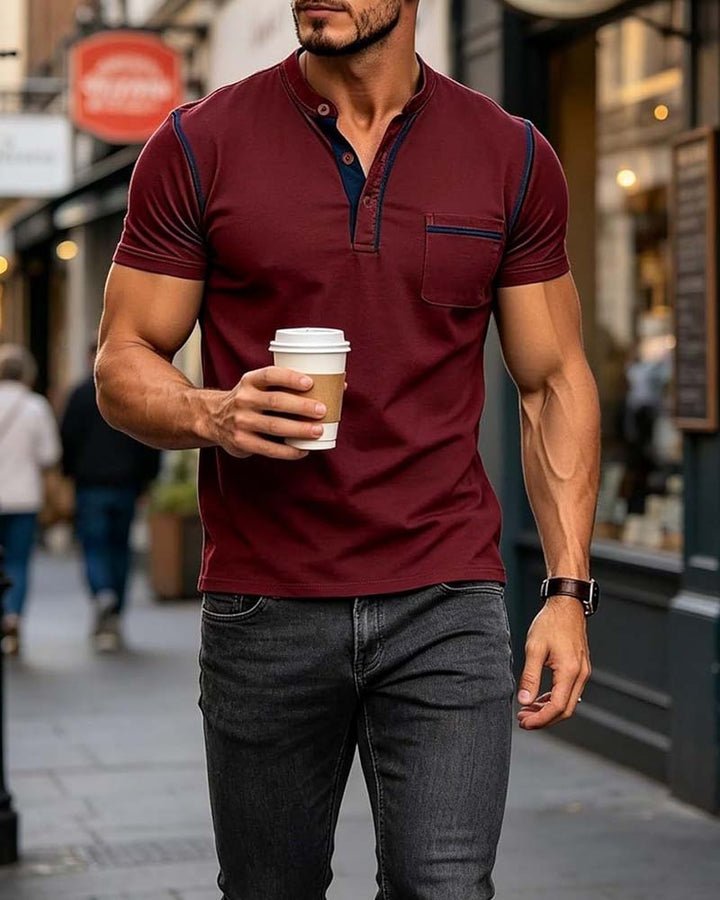 Chemise Homme Henry Décontractée Unie