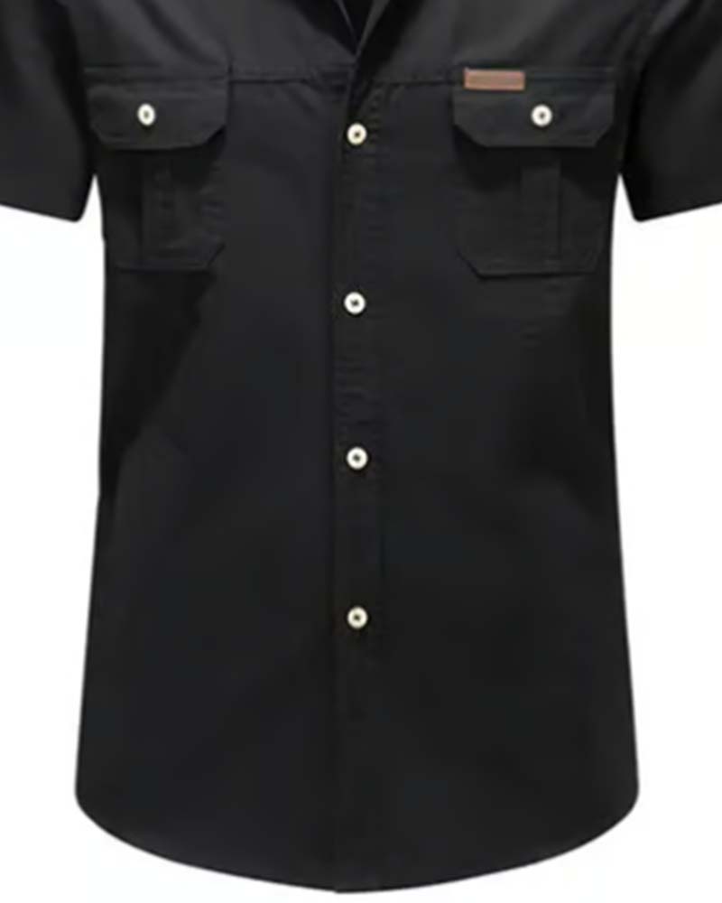 Chemise Durable Extérieur Manche Courte