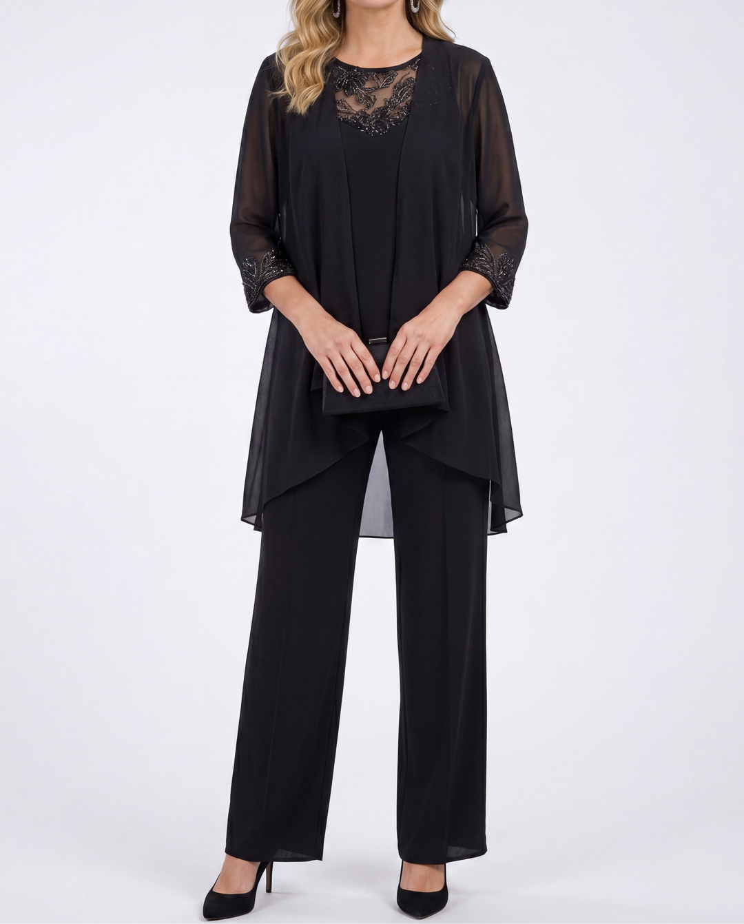 Éléonore | Ensemble Veste Fluide et Pantalon Large