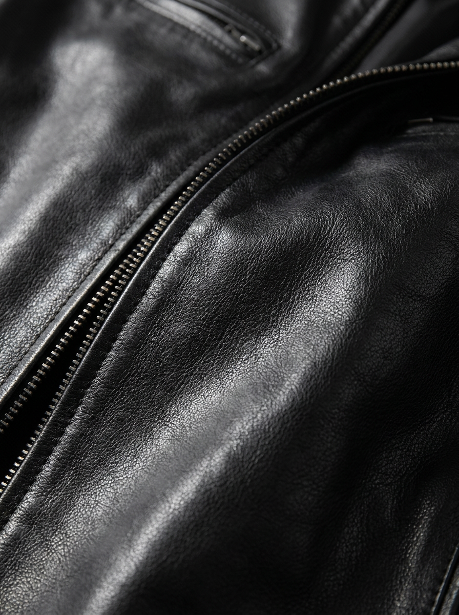 laurent | Veste en cuir décontractée