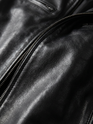 laurent | Veste en cuir décontractée