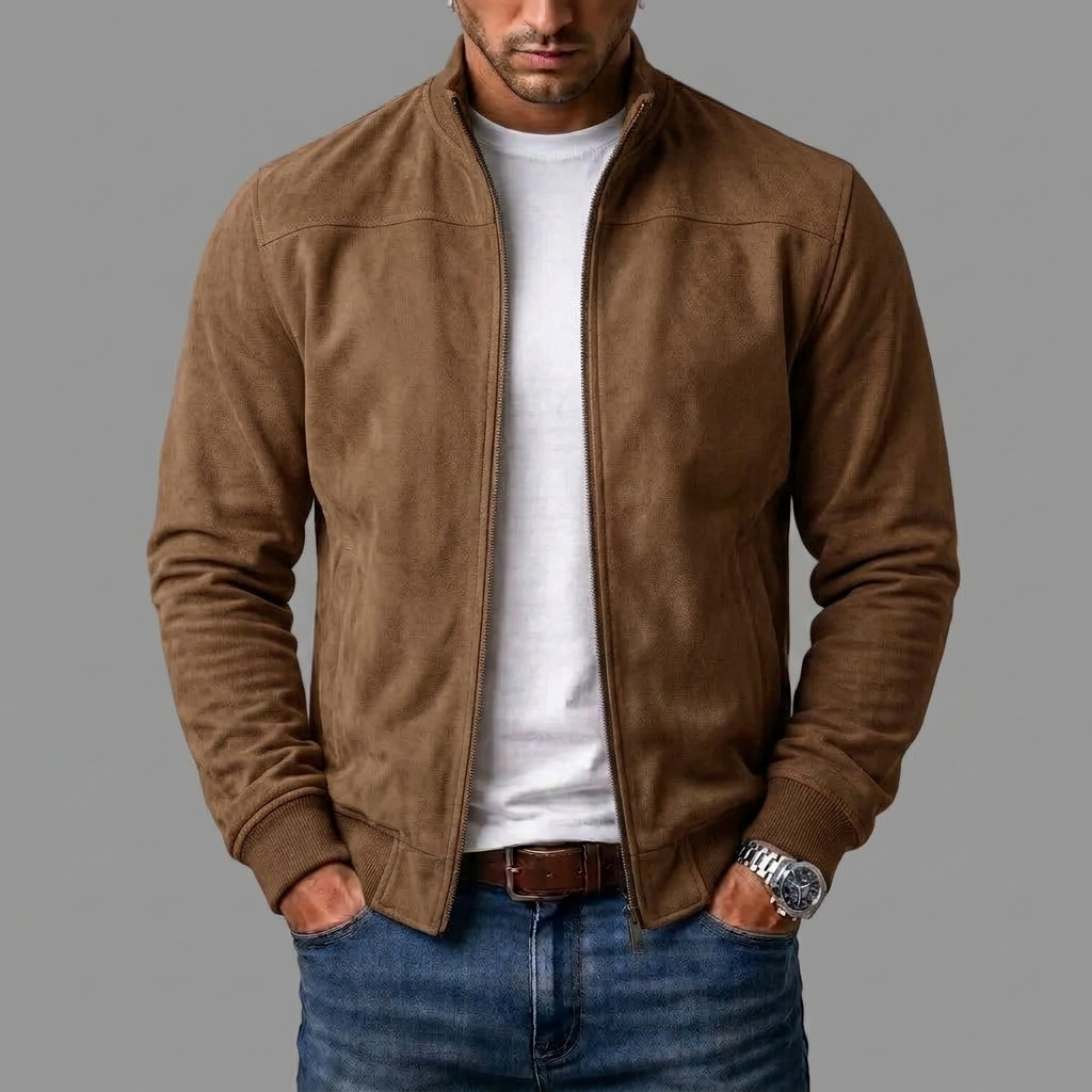 Marc | Blouson bomber effet daim