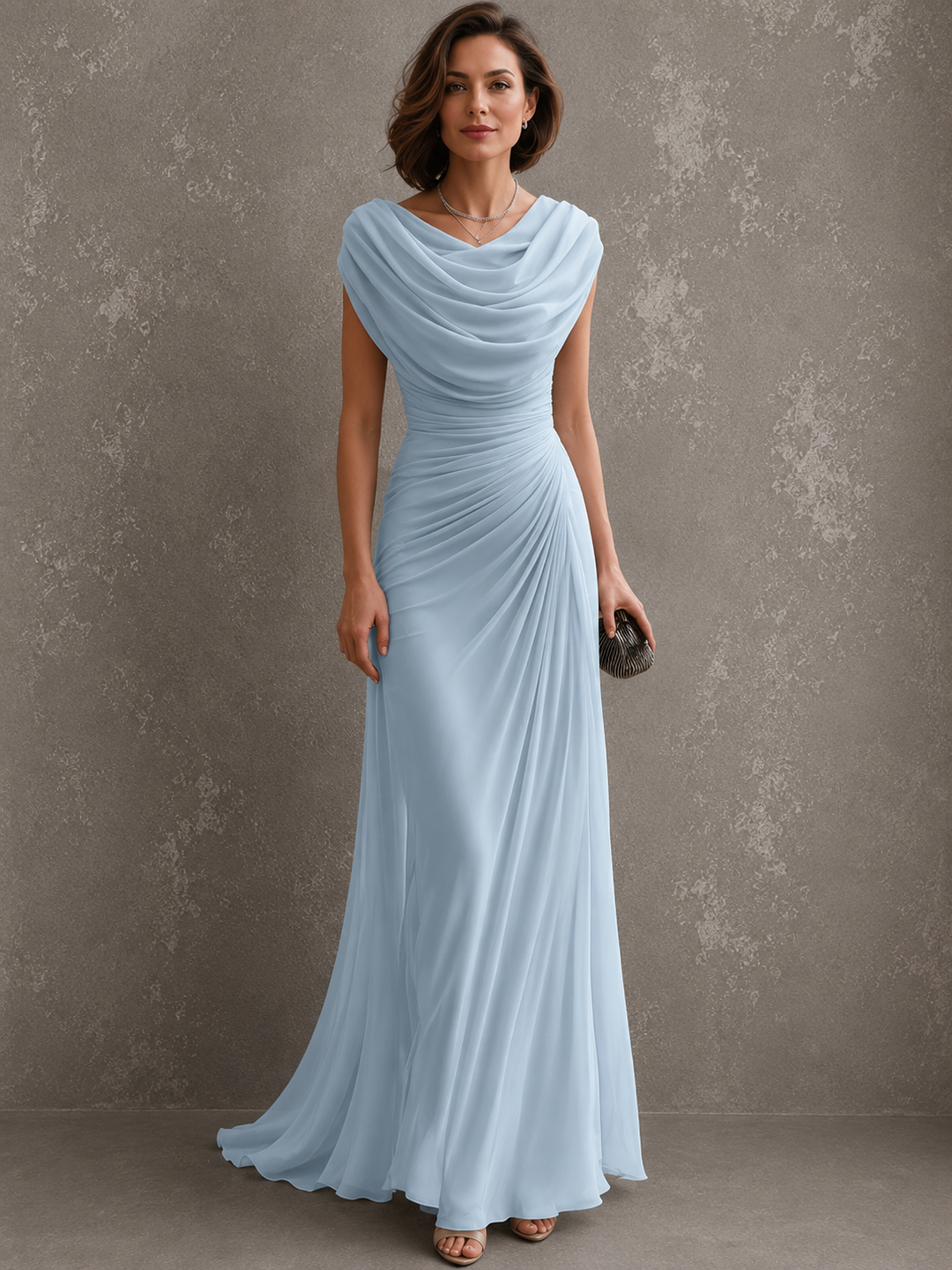 Julienne | Robe Maxi Drapée Élégante