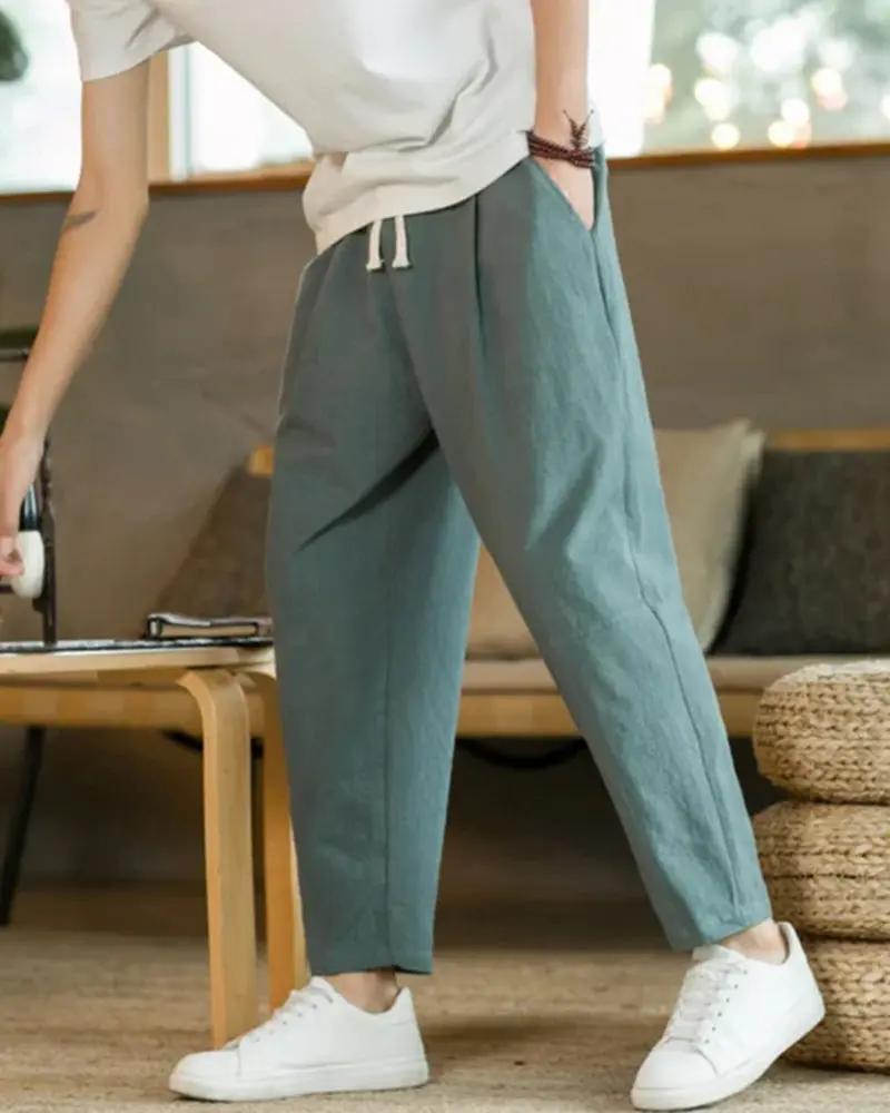 Pantalon en coton Cancun