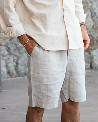 Casablanca - Shorts en lin premium