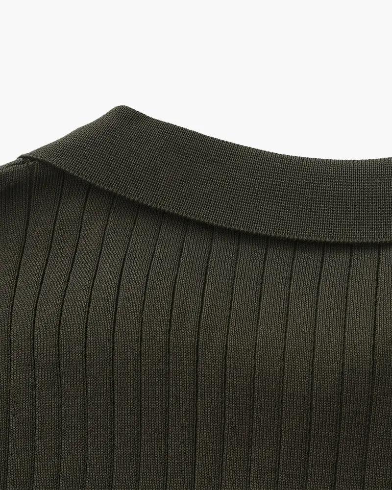 Polo côtelé Premium