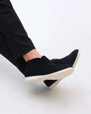 Mocassins hauts en daim Old Money
