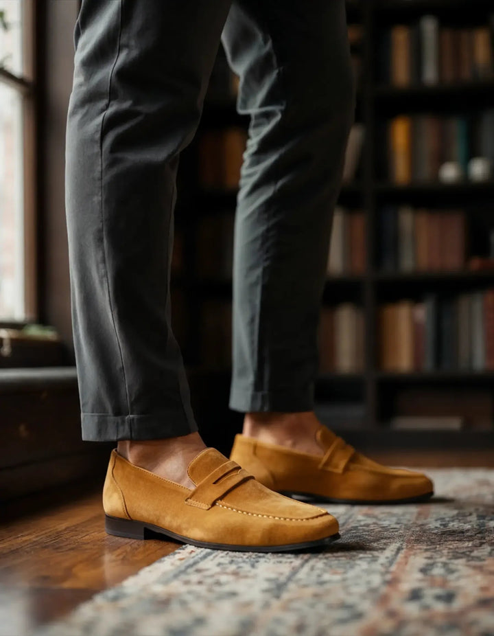 Brogues en daim Old Money