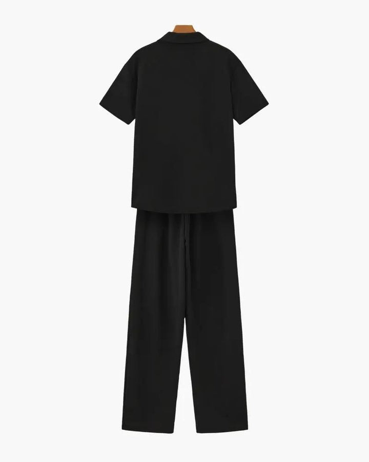 Ensemble Polo et Pantalon en Coton
