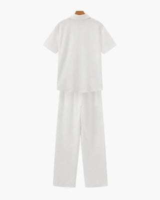Ensemble Polo et Pantalon en Coton