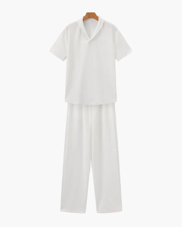 Ensemble Polo et Pantalon en Coton