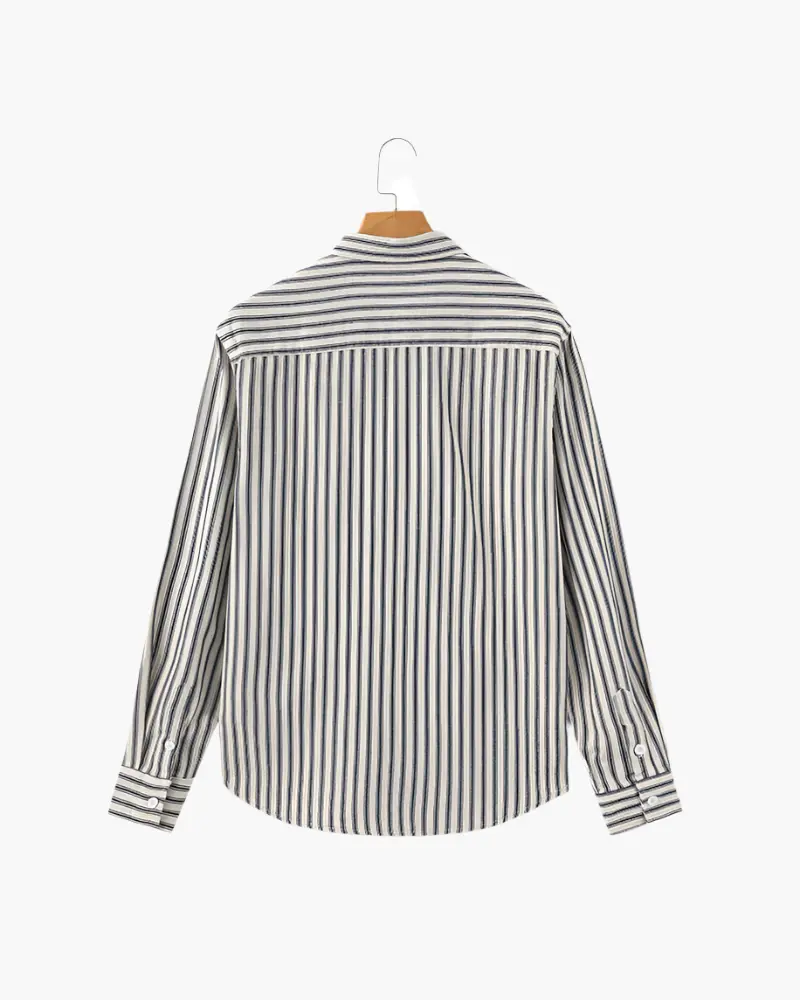 Chemise rayée pour homme