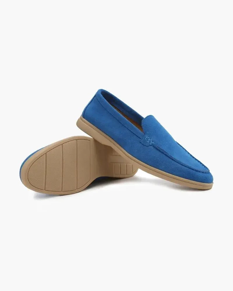 Mocassins en daim haut de gamme Old Money