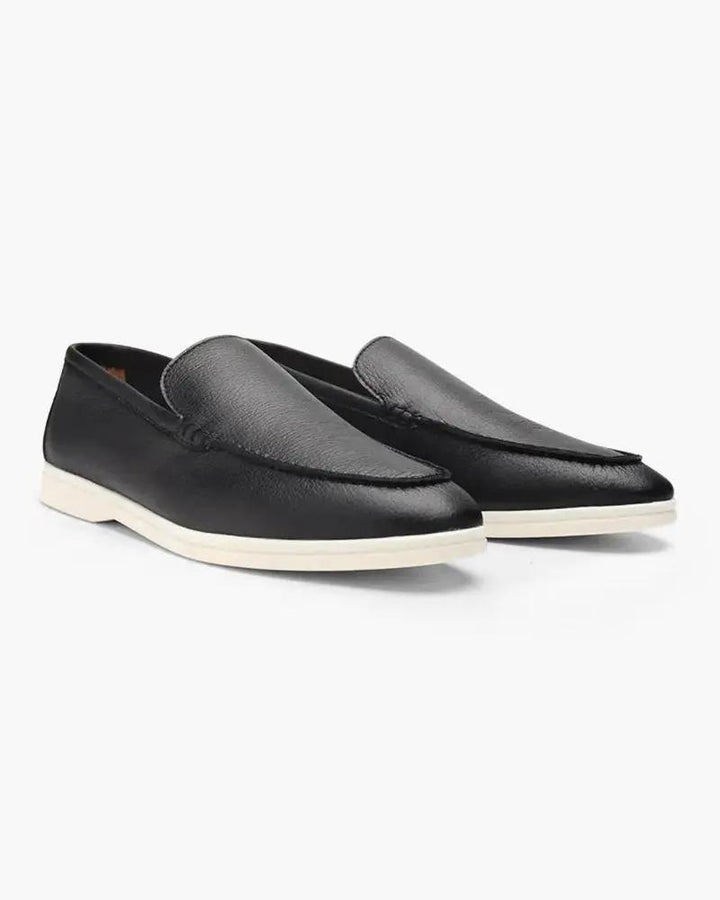 Brogues en cuir de vachette Old Money