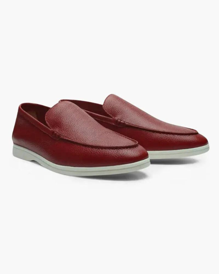 Brogues en cuir de vachette Old Money