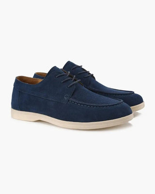 Chaussures en daim à lacets haut de gamme