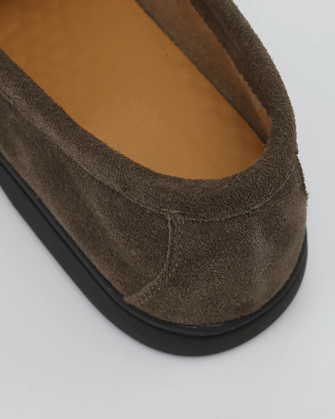 Mocassins en daim de qualité supérieure - Semelles noires