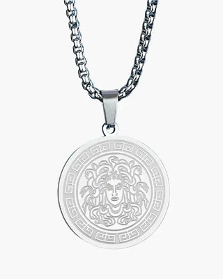 Medusa Longue Chaîne (Or &amp;amp; Argent)